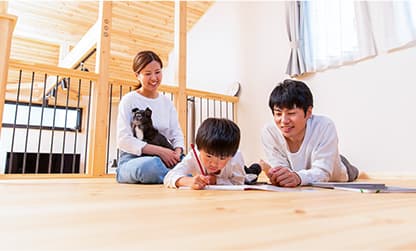 暮らしにぴったり寄り添う、あなただけの“ちょうどいい”住まいを。